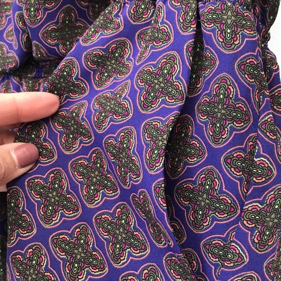 Lucca Couture Urban Outfitters UO Romper Jumpsuit long Sleeve Purple - Picture 5 of 8